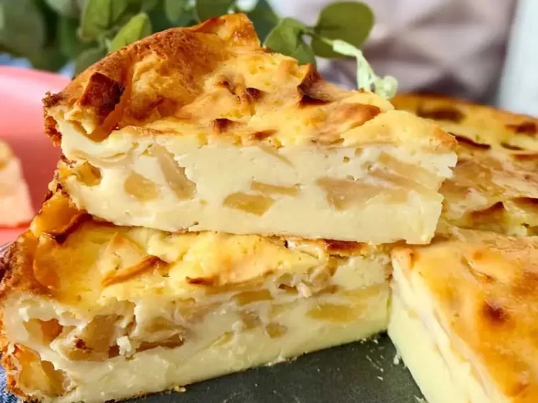FLAN AUX POMMES AU YAOURT FACILE 760x570 1 1