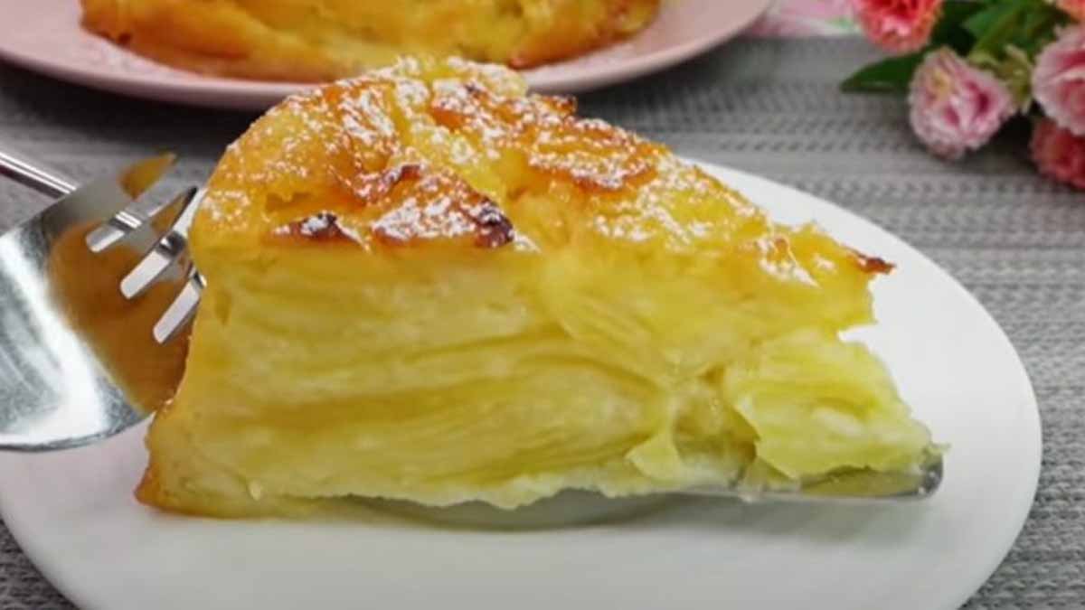 Sehr leckerer Apfelkuchen mit Zitronen- und Vanillearoma - Omas beste ...