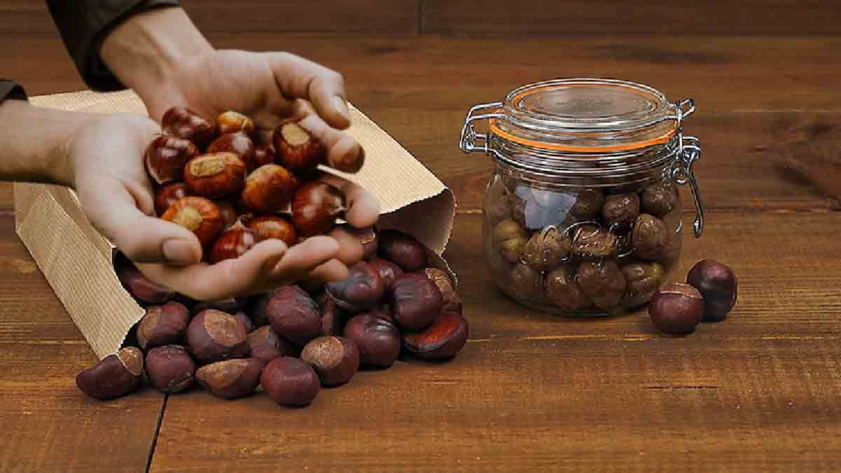 4 astuces geniales pour stocker les marrons jusqua 12 mois