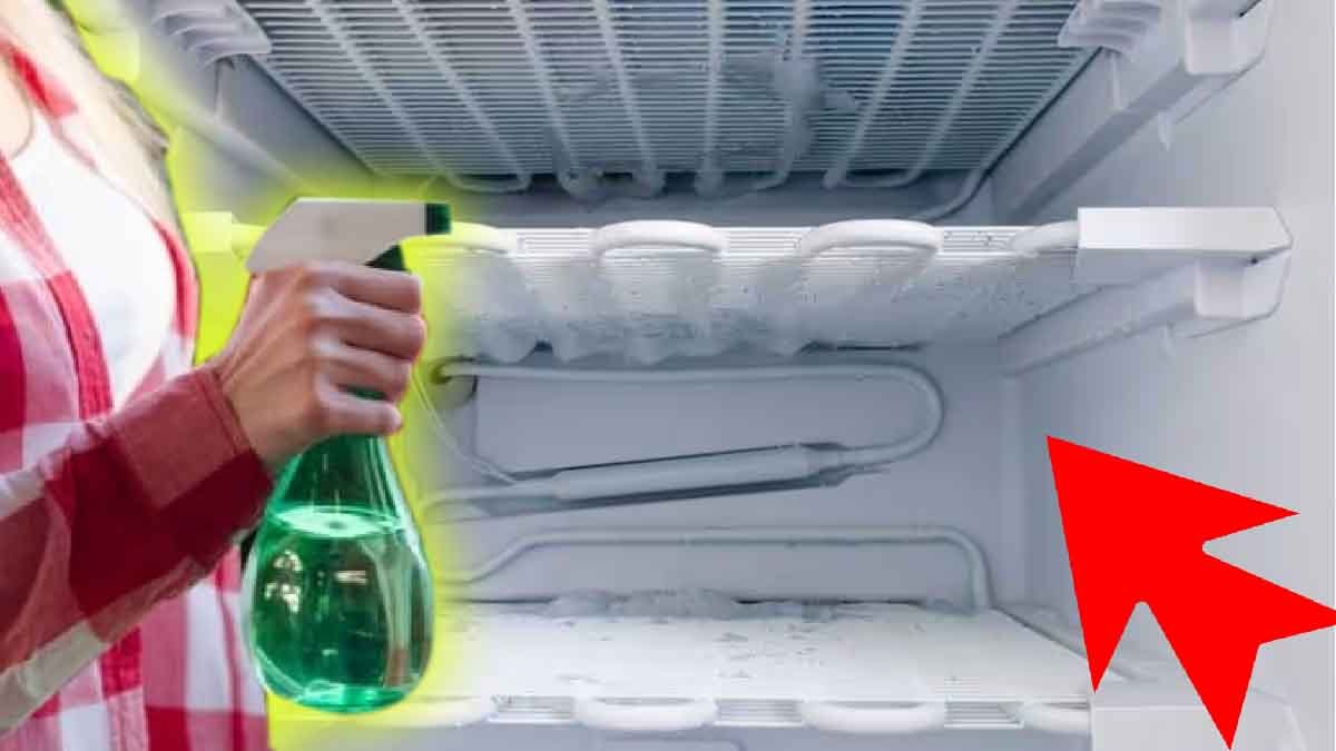 quest ce qui se passe si vous vaporisez du vinaigre dans le congelateur