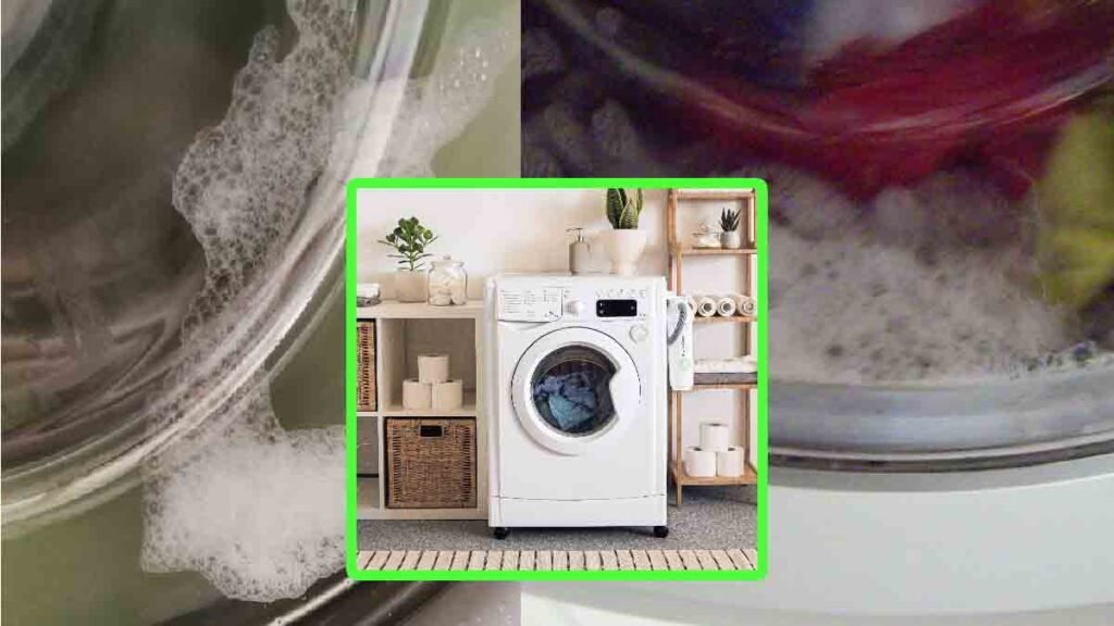 votre machine a laver fait trop de mousse voici comment la depanner