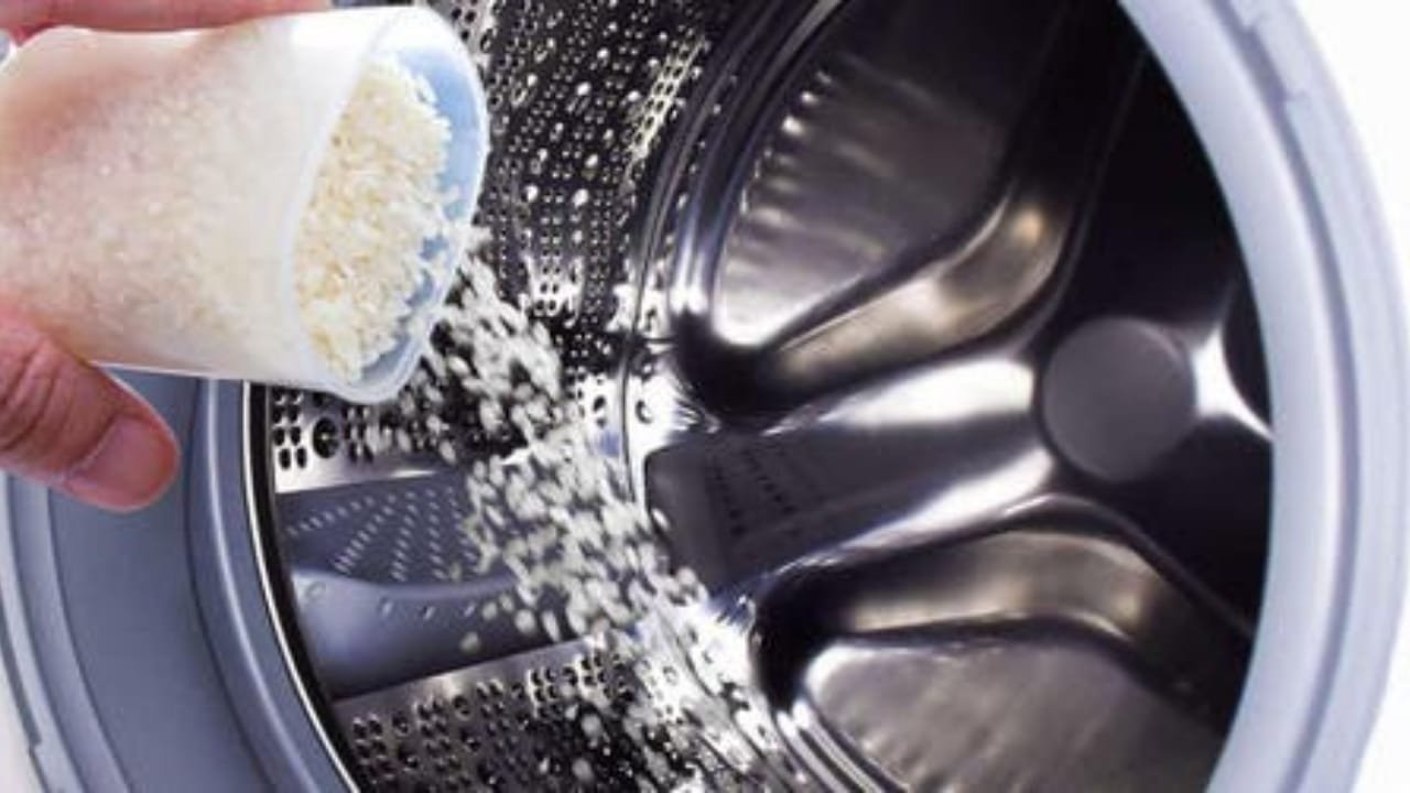 Riso nella lavatrice