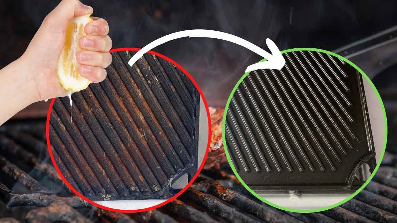 bistecchiera prima e dopo