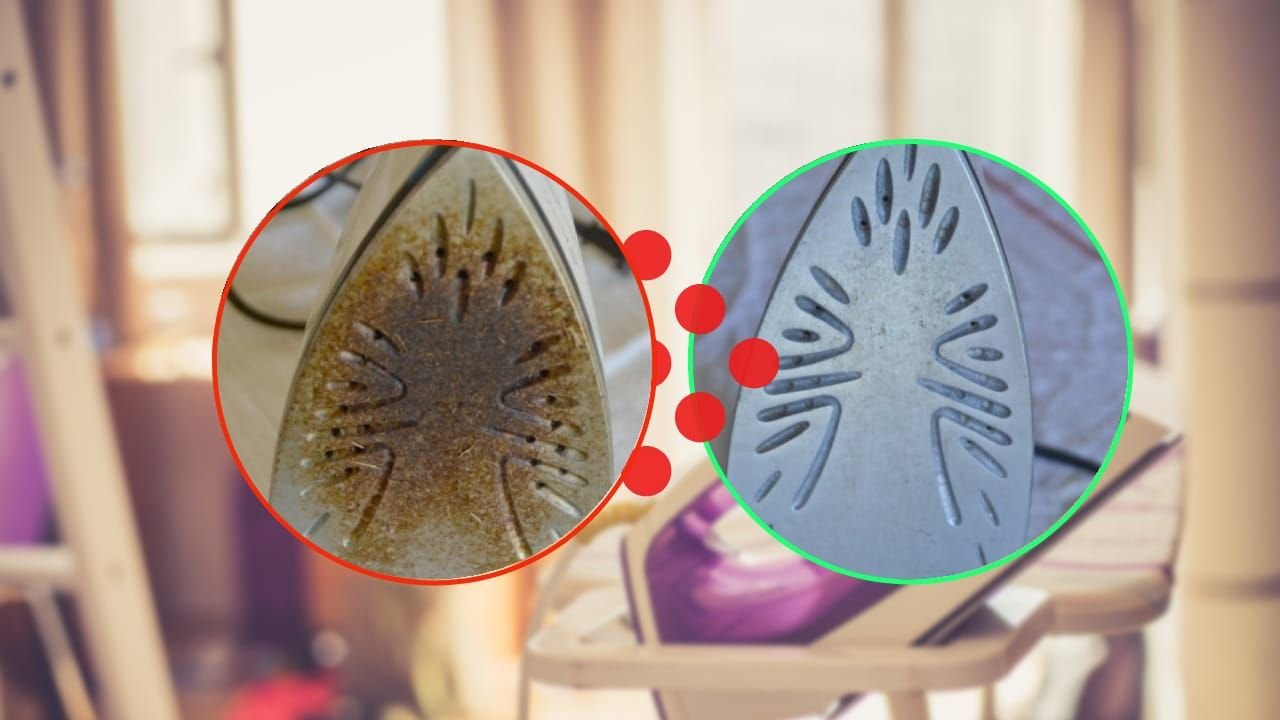 ferro stiro bruciato